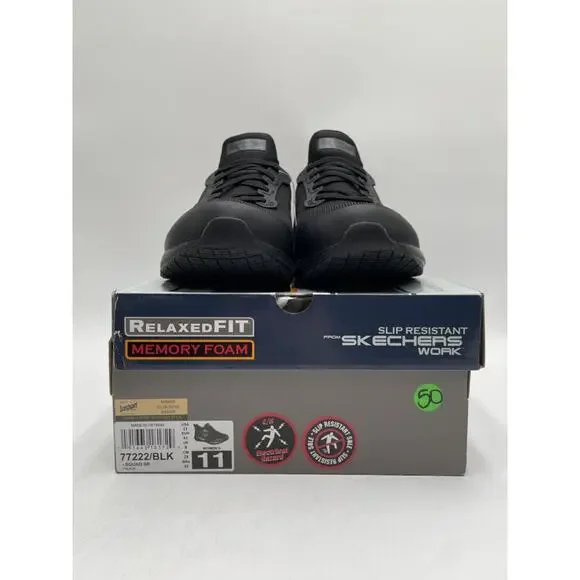 Skechers 77222 Women's NEW Slip-On Sneaker Black US Size 11 - Picture 11 of 11